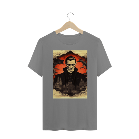 Camisa Conde Drácula Plus Size