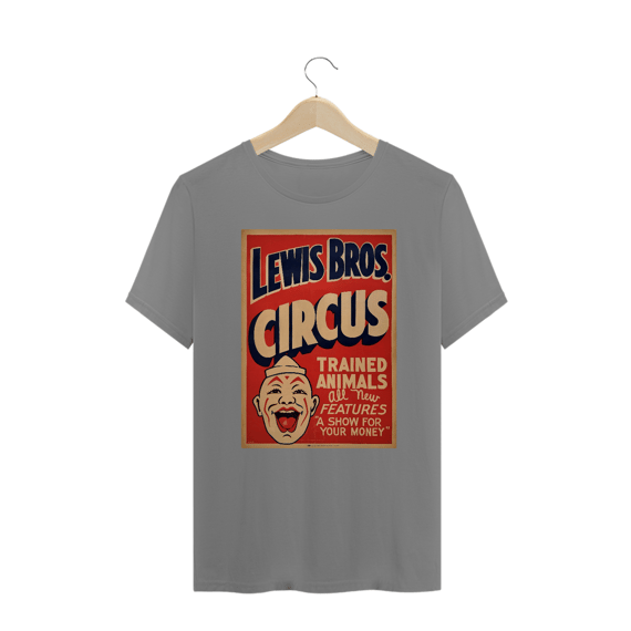 Camisa Lewis Bros Circus Plus Size