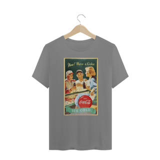 Nome do produtoCamisa Coca-Cola Now! Have a coke Plus Size