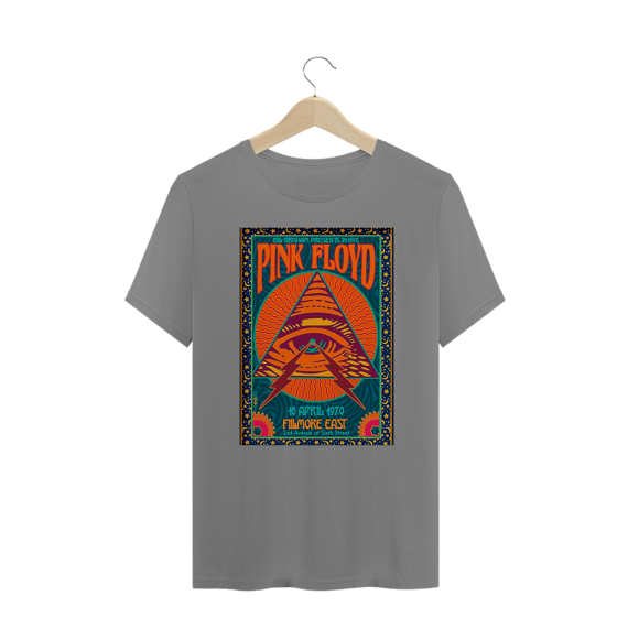 Camisa Pink Floyd 1970 Plus Size