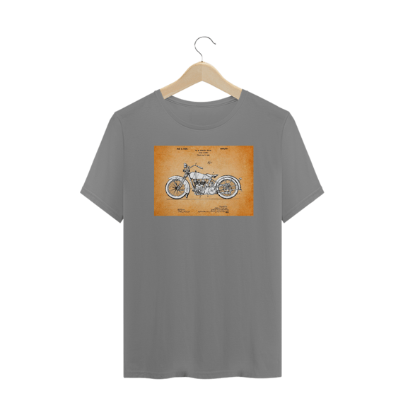 Camisa Harley Cycle Support Patent Plus Size