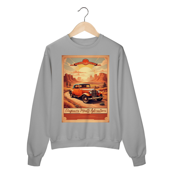 Moletom Elegance Meets Adventure