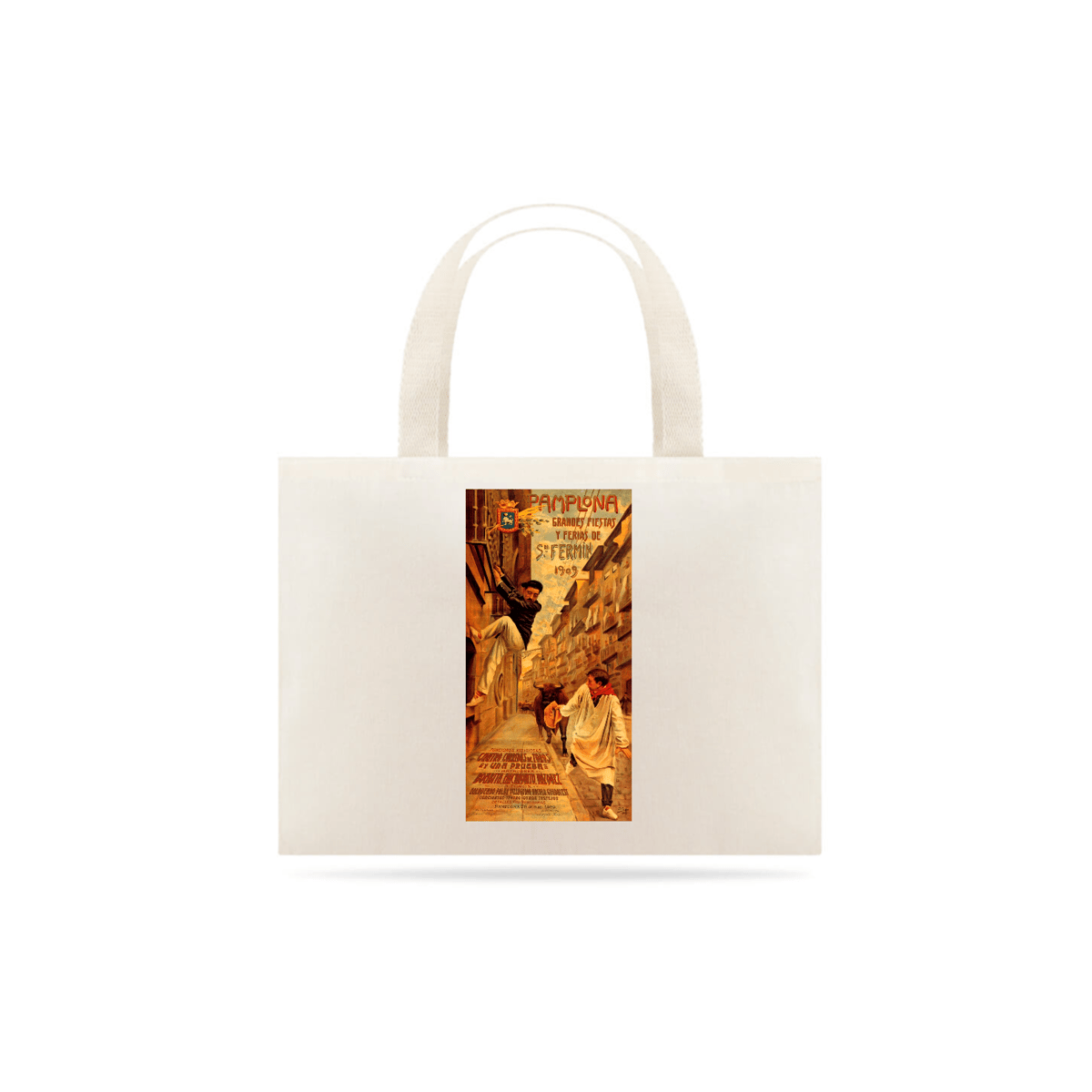 Nome do produto: Ecobag Tourada Pamplona