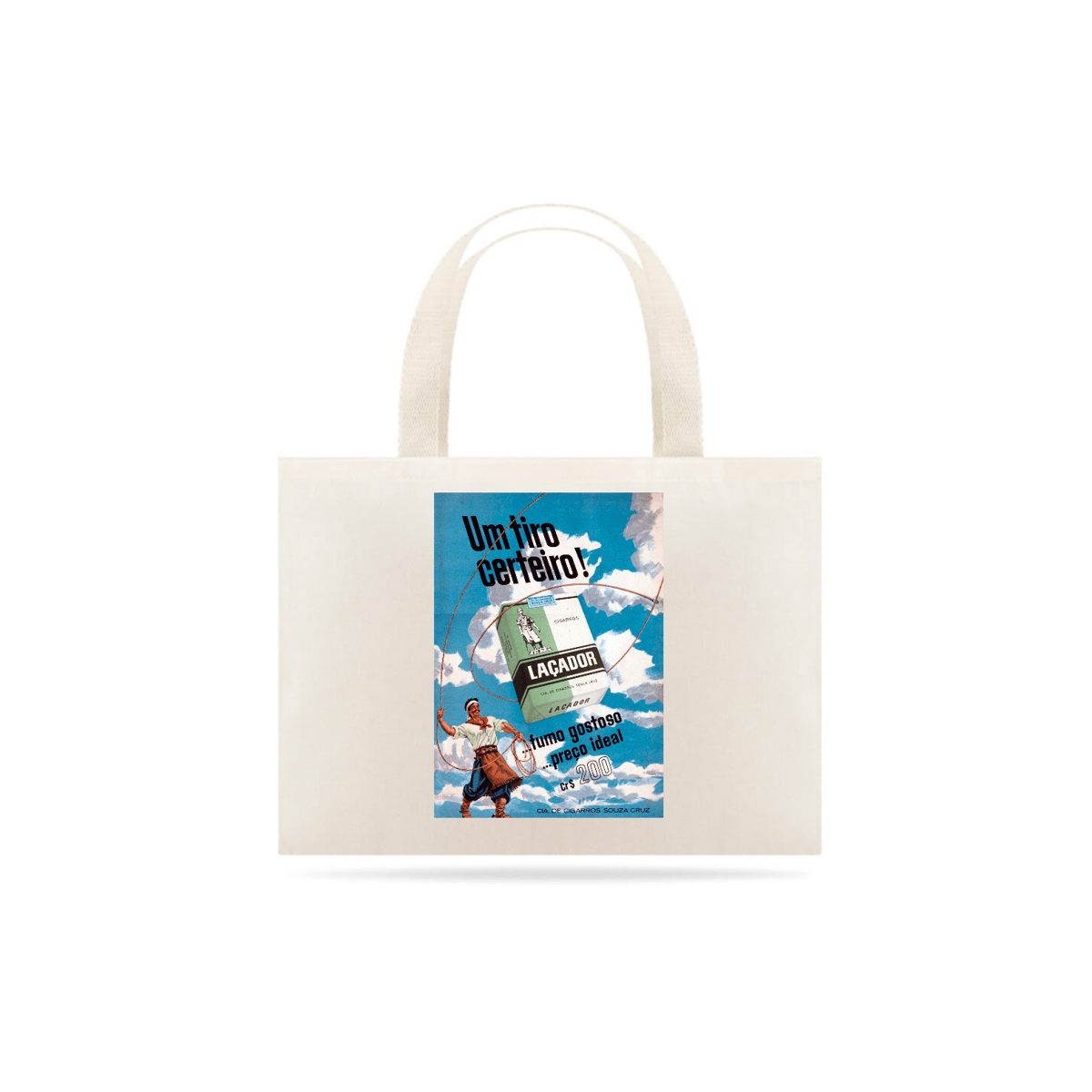 Nome do produto: Ecobag Laçador Cigarros