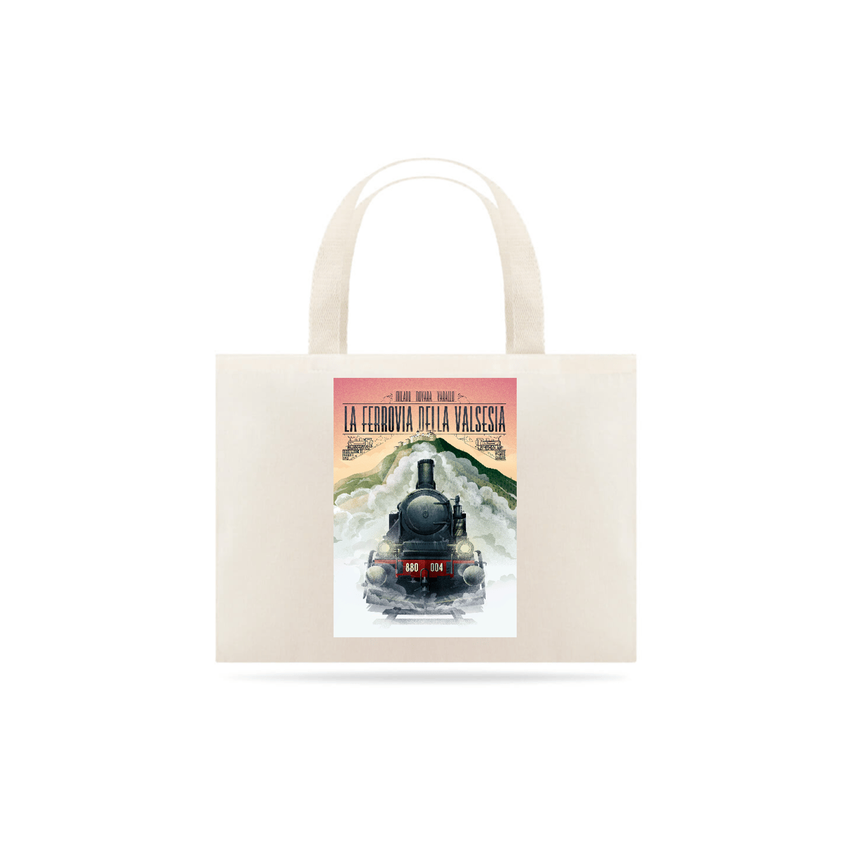 Nome do produto: Ecobag La Ferrovia della Valsesia