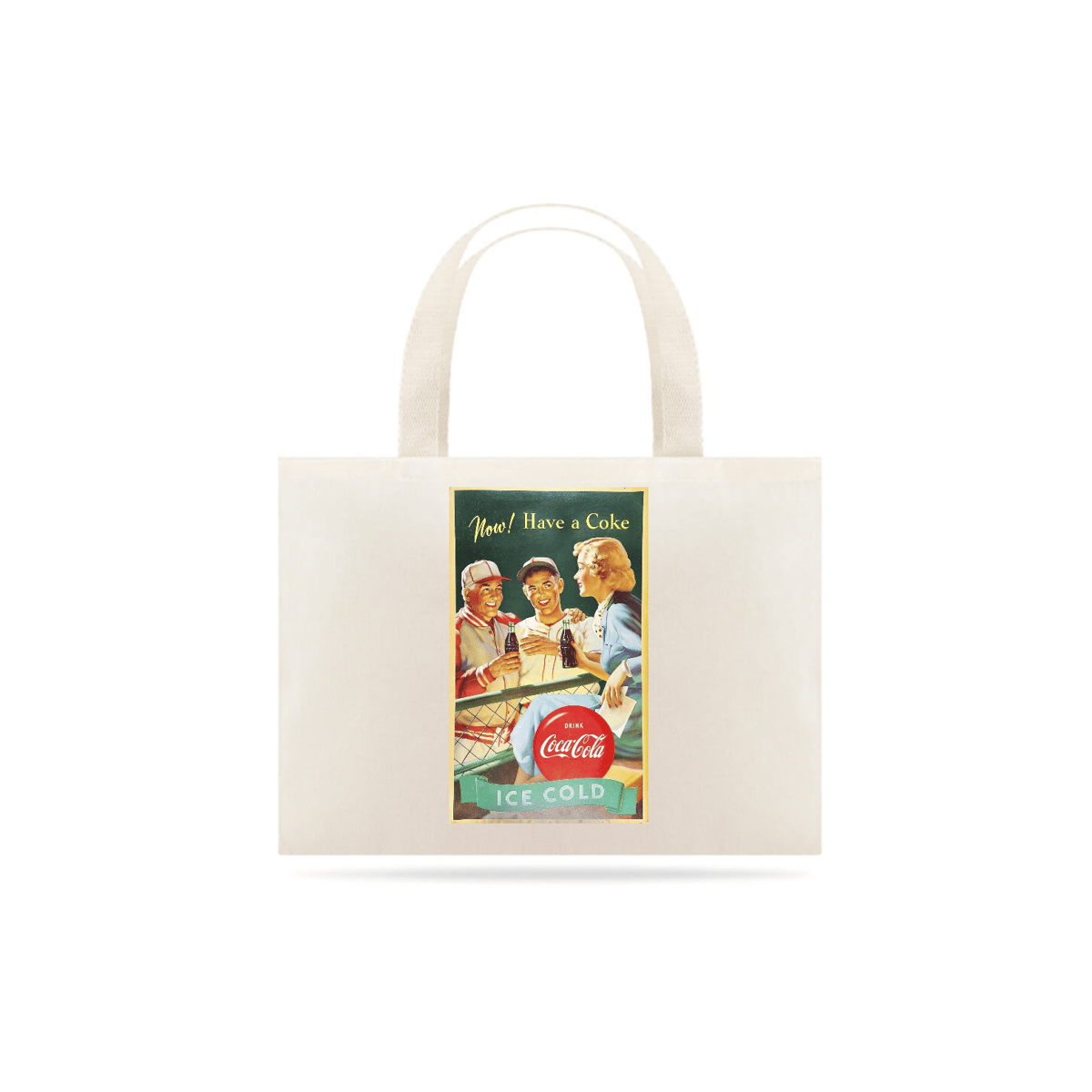 Nome do produto: Ecobag Coca-Cola Now! Have a coke