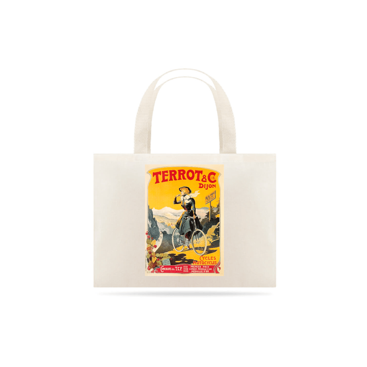 Nome do produto: Ecobag Terrot & Cie Cicles