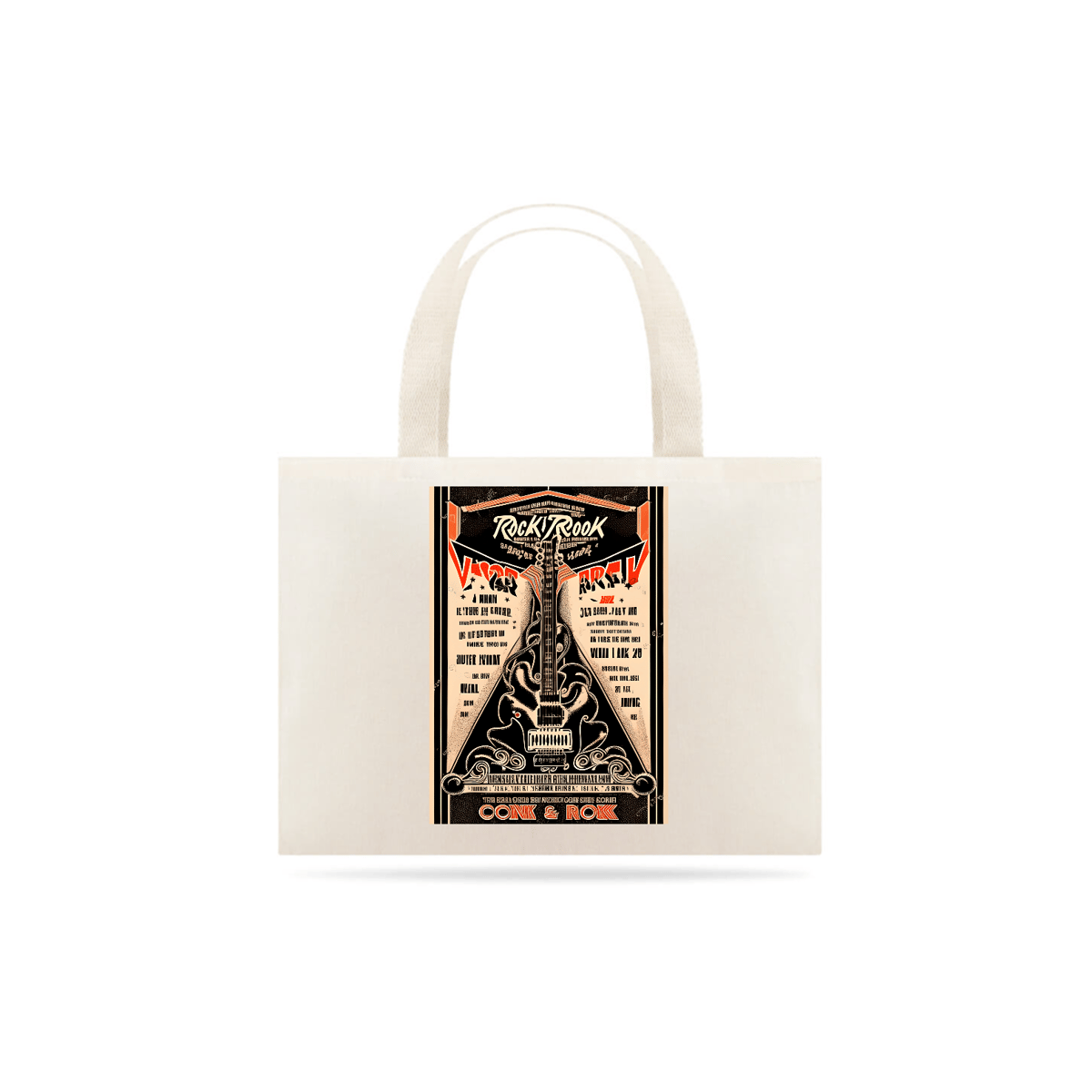 Nome do produto: Ecobag Rock Rook