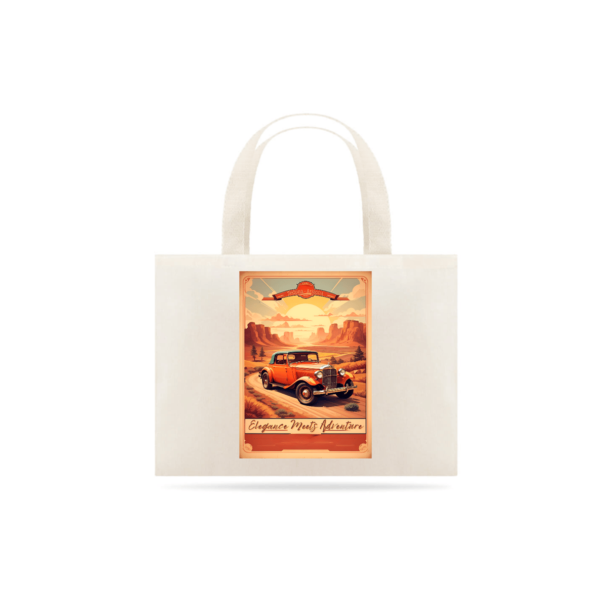 Nome do produto: Ecobag Elegance Meets Adventure