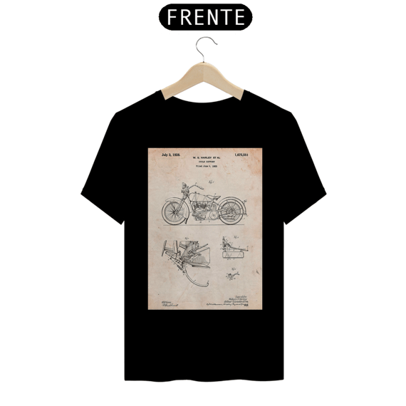 Camisa Harley-Davidson Cicle Support Patent