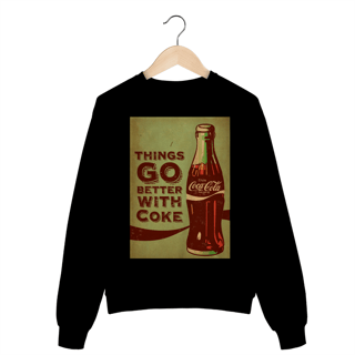 Nome do produtoMoletom Coca-Cola Things go Better