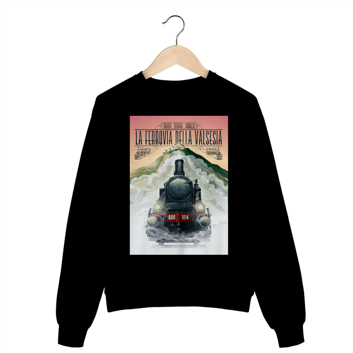 Nome do produto: Moletom La Ferrovia della Valsesia