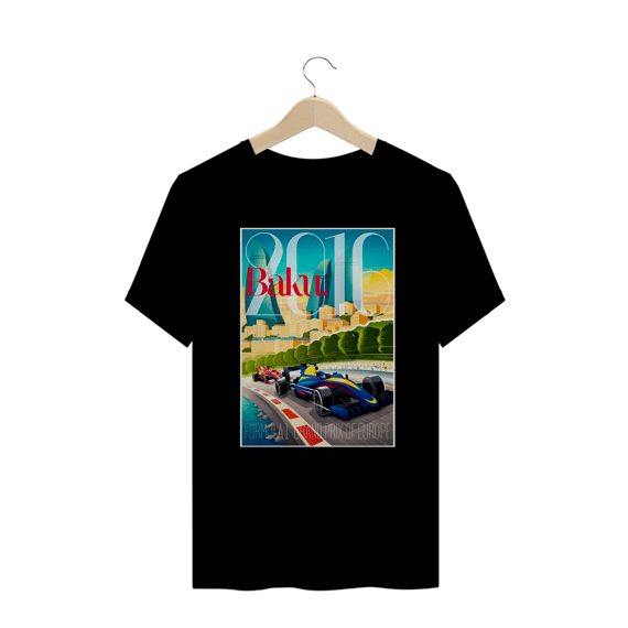 Camisa Grand Prix of Baku Plus Size