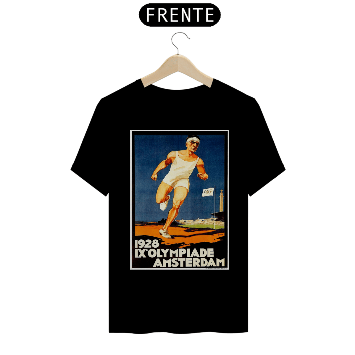 Nome do produto: Camisa Olimpíadas de Amsterdam