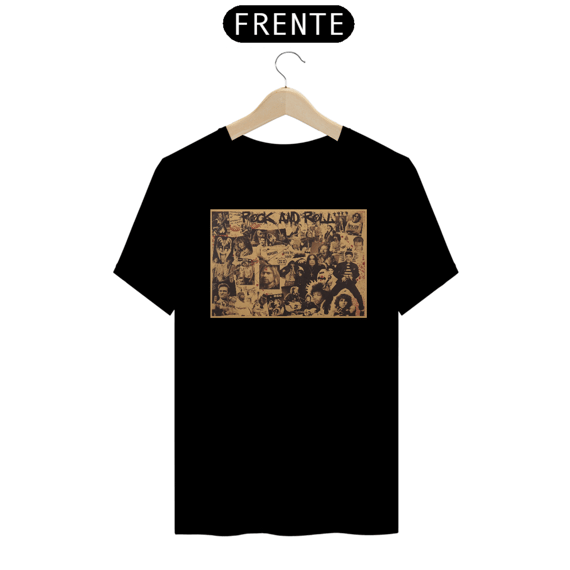 Camisa Rock and Roll