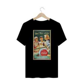 Nome do produtoCamisa Coca-Cola Now! Have a coke Plus Size