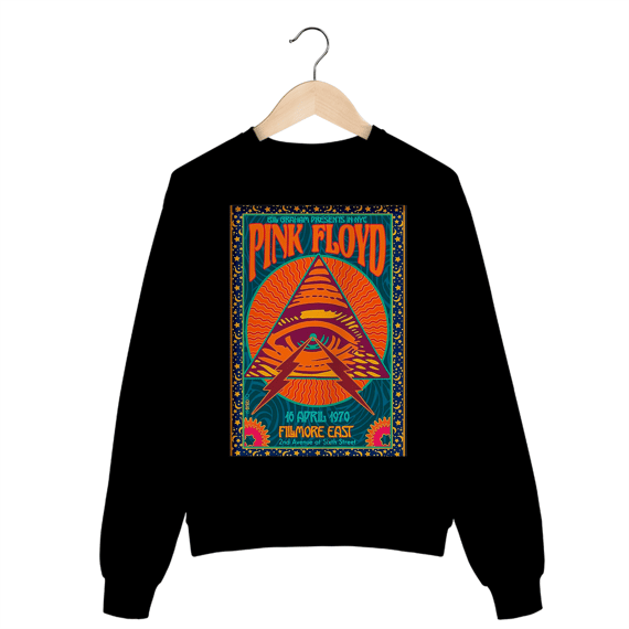Moletom Pink Floyd 1970