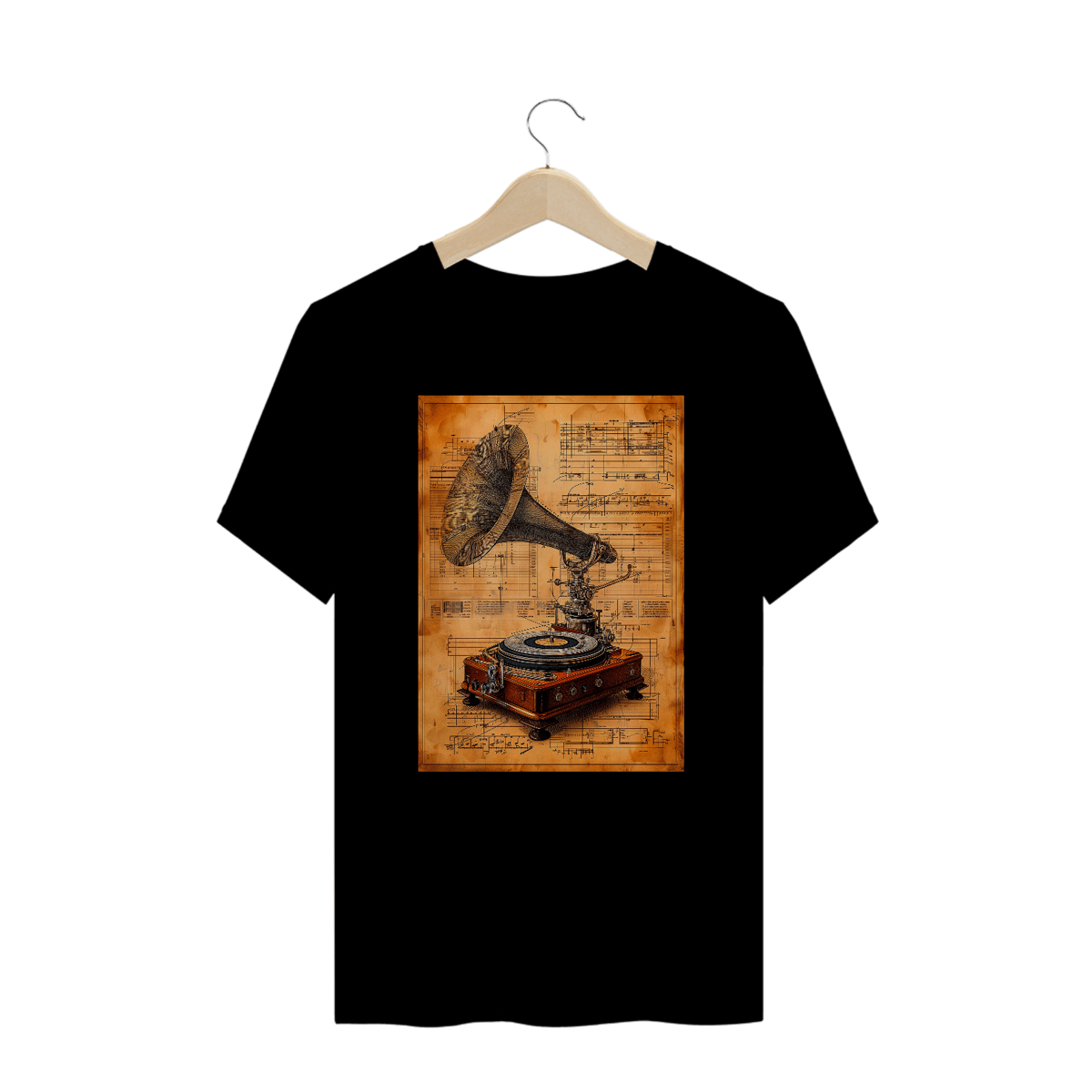 Nome do produto: Camisa Gramophone Plus Size