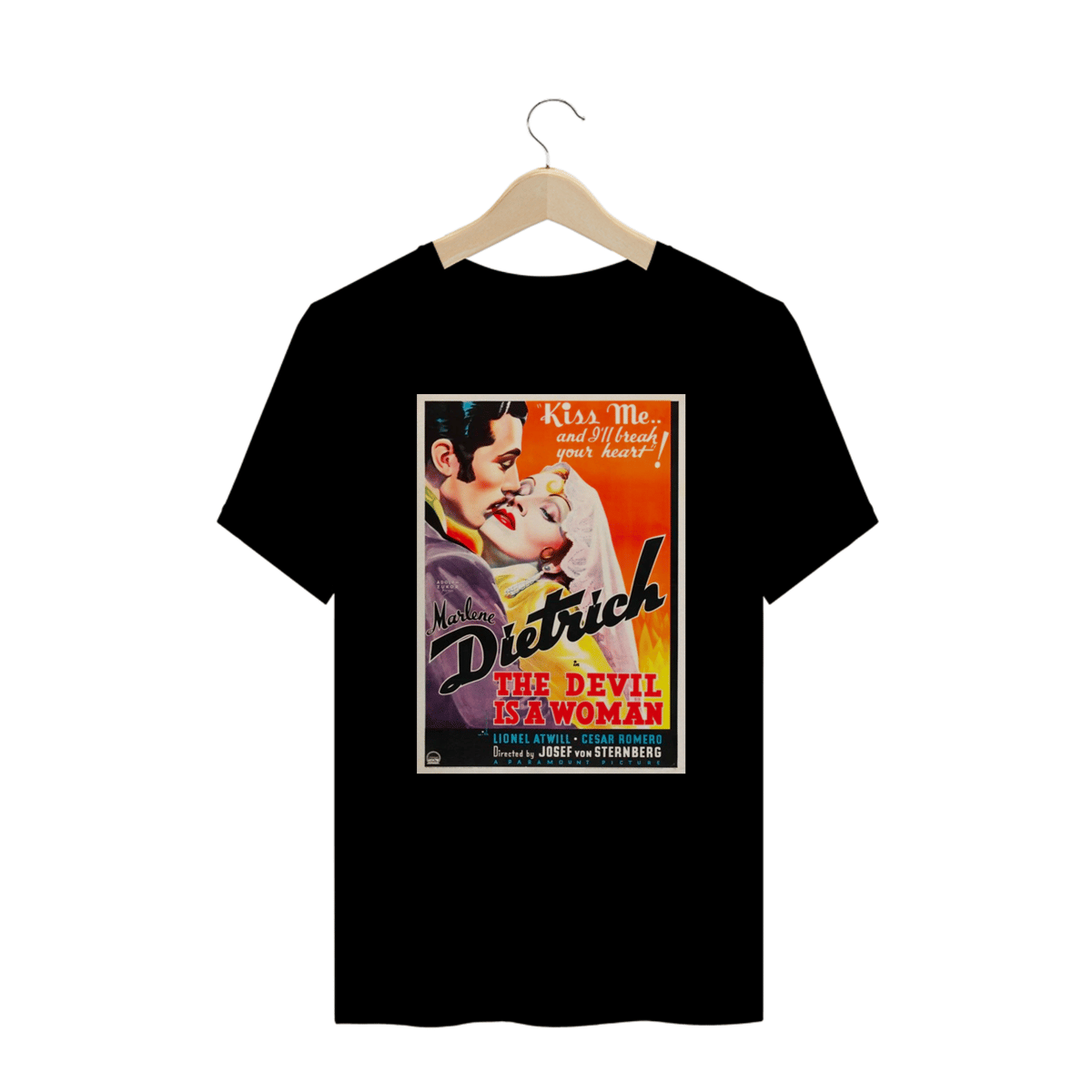 Nome do produto: Camisa The Devil is a Woman Plus Size