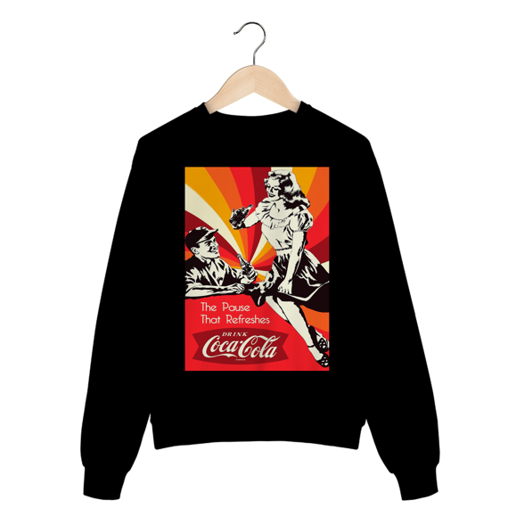 Moletom Coca-Cola The pause that refreshes