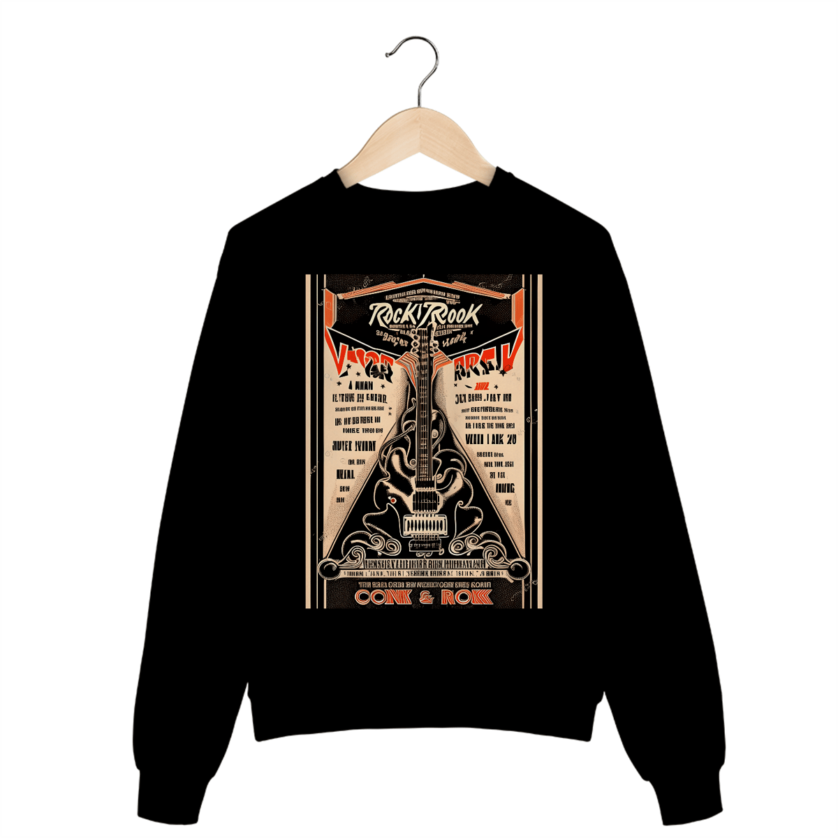 Nome do produto: Moletom Rock Rook