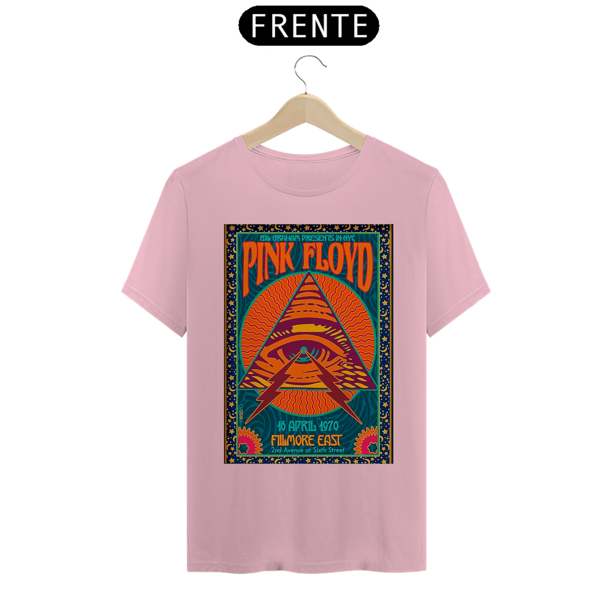 Nome do produto: Camisa Pink Floyd 1970
