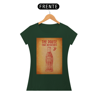 Nome do produtoCamisa Coca-Cola The Pause