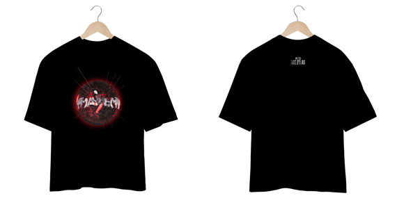 Camiseta Mayhem oversized
