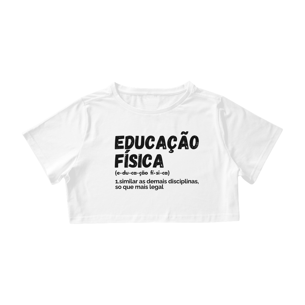 Nome do produto: Cropped Educação Física