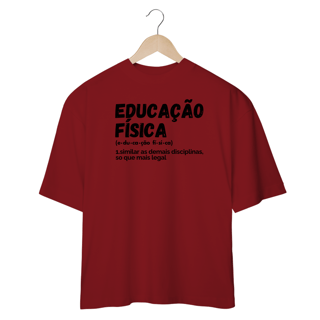Nome do produto Oversized Educação Física