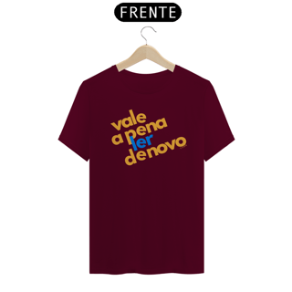 Nome do produto Camiseta vale a pena ler denovo