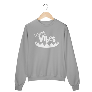 Nome do produto Moleton LA TRAMPA VIBES (LOGO BRANCO - VÁRIAS CORES)