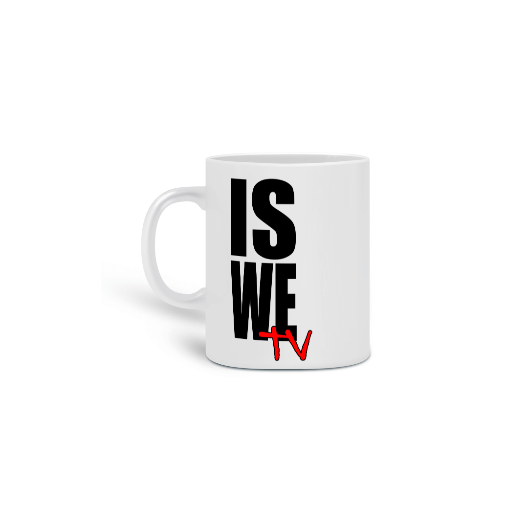 Caneca IS WE TV BRANCA