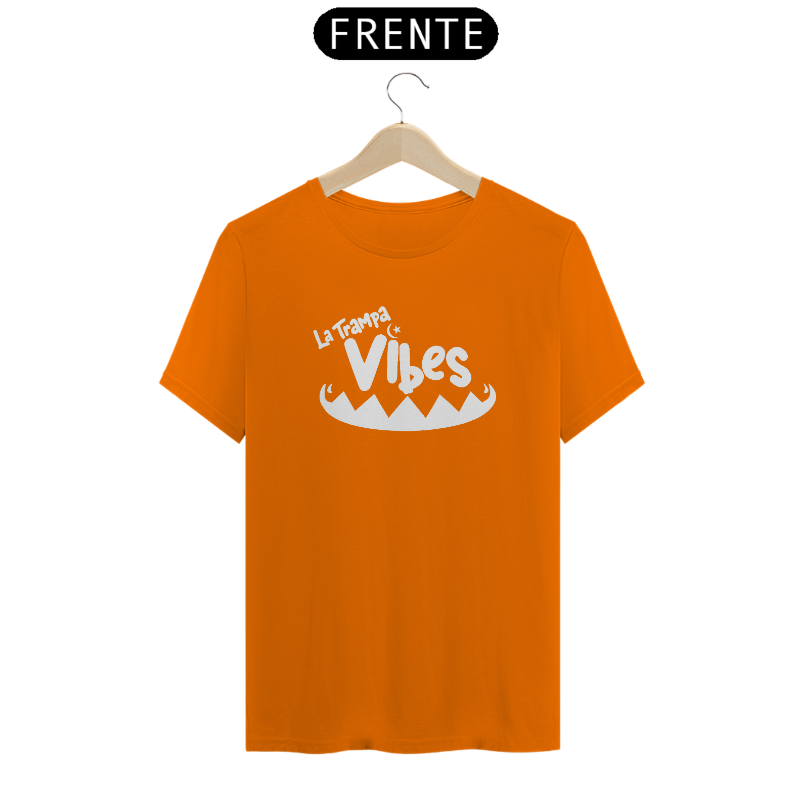 Camiseta La Trampa Vibes (LOGO BRANCO - DIVERSAS CORES)