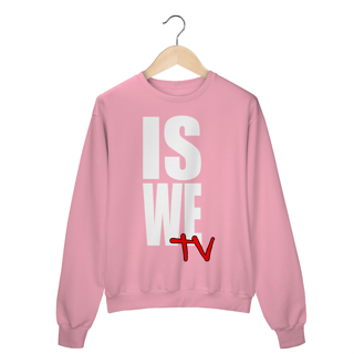 Nome do produto Moleton IS WE TV (LOGO BRANCO - VÁRIAS CORES)