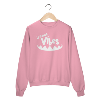 Nome do produto Moleton LA TRAMPA VIBES (LOGO BRANCO - VÁRIAS CORES)