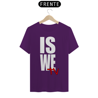 Nome do produto Camiseta IS WE TV Premium (LOGO BRANCO - DIVERSAS CORES)
