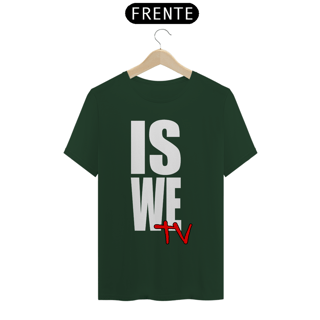 Nome do produto Camiseta IS WE TV Premium (LOGO BRANCO - DIVERSAS CORES)