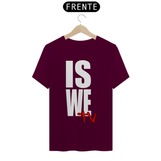 Nome do produto Camiseta IS WE TV Premium (LOGO BRANCO - DIVERSAS CORES)