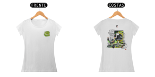 Nome do produto Camiseta Feminina Yukio Fausto x Touge Line – Edição Exclusiva Brasil