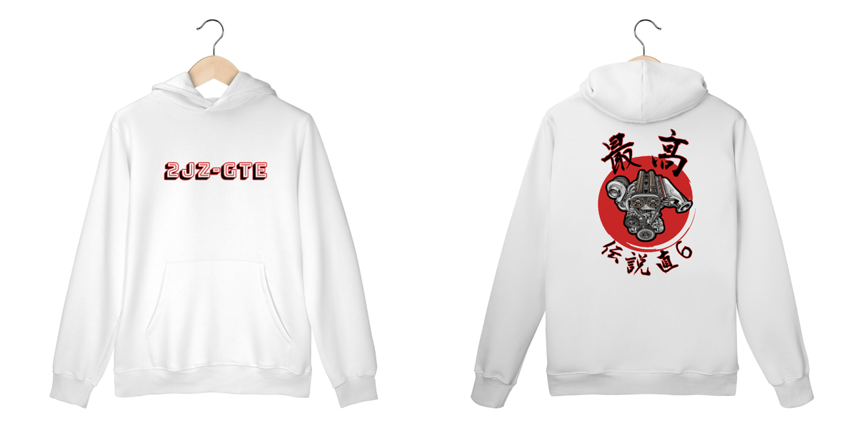Nome do produto: Moletom Touge Line – Homenagem ao 2JZ-GTE