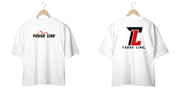 Camiseta Oversized Touge Line