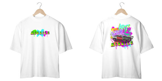 Camiseta Oversized AE86 Missile