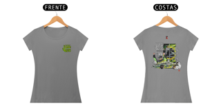 Nome do produto Camiseta Feminina Yukio Fausto x Touge Line – Edição Exclusiva Brasil