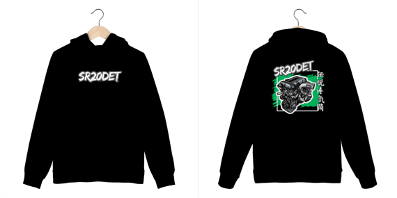 Moletom Touge Line – Homenagem ao SR20DET
