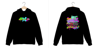 Nome do produto Moletom Touge Line – AE86 Missile Art