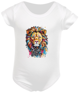 Nome do produto  Body Infantil-Fé e Estilo em um Só Lugar