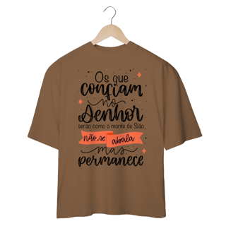 Nome do produto camiseta cristã Oversized-Fé e Estilo em um Só Lugar