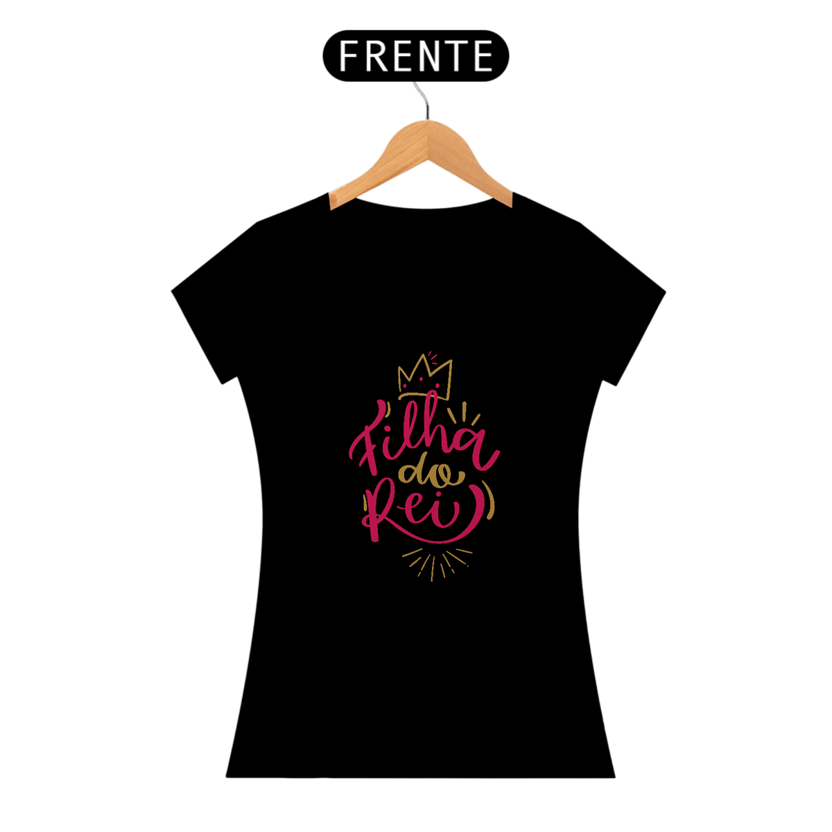 Nome do produto: Camiseta Cristã-Fé e Estilo em um Só Lugar