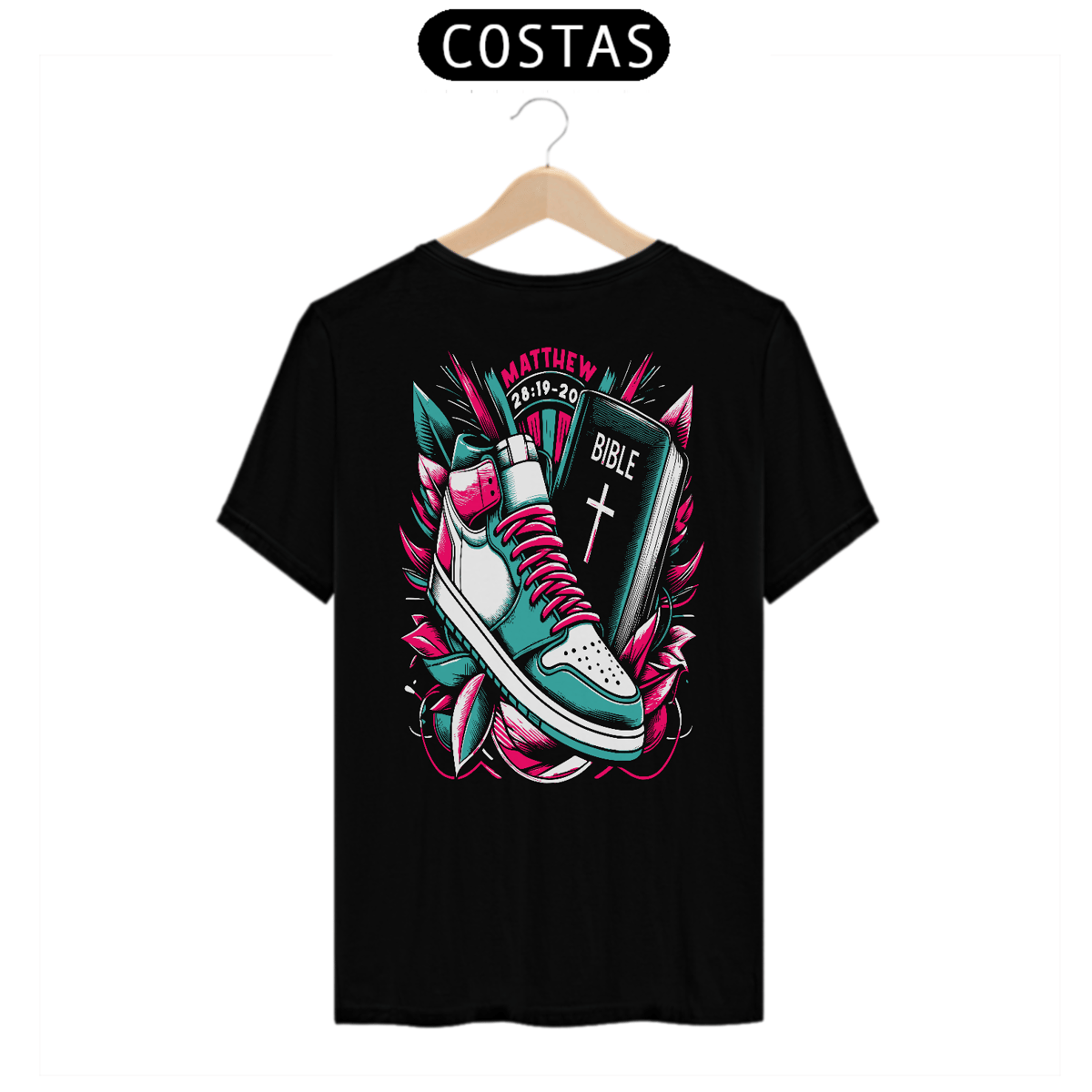 Nome do produto: Camisetas Cristã- Fé e Estilo em um Só Lugar